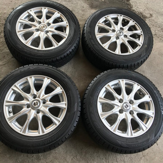👌175/65/14 アルミホイール付きスタッドレス中古タイヤ★取り付け無料★