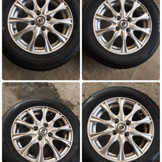 👌175/65/14 アルミホイール付きスタッドレス中古タイヤ★取り付け無料★