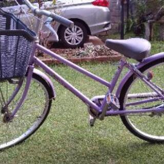 子供用自転車　24インチ 紫