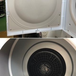 美品【 HITACHI 】日立 乾燥容量4.0㎏ 電気衣類乾燥機 ピュアホワイト 除湿形 DE-N40WX