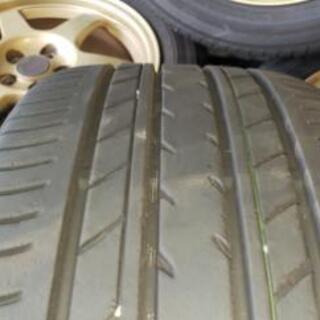 RAYS レイズ スバル純正 STI TE07 16インチ 7J +53 5穴 PCD100 205