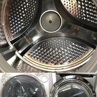 美品【 HITACHI 】日立 ビックドラム洗濯10.0kg/乾燥6.0㎏ ドラム洗濯