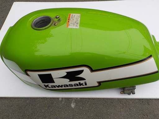 カワサキ 250TR 純正 ガソリンタンク グリーン Kawasaki