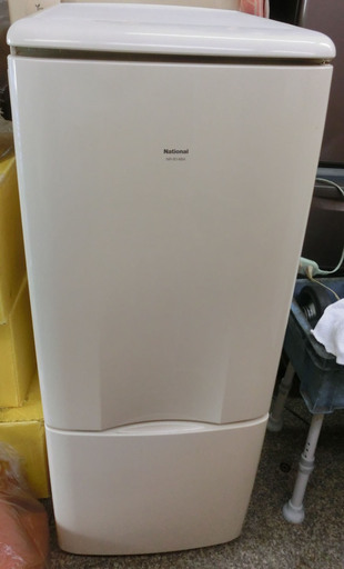 ナショナル冷蔵庫１３７L　２ドア冷蔵庫　MR-B14BA-C