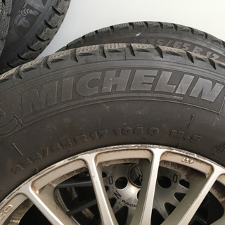 【値下げ】OZ アルミホイール17インチ　スタッドレスタイヤ付