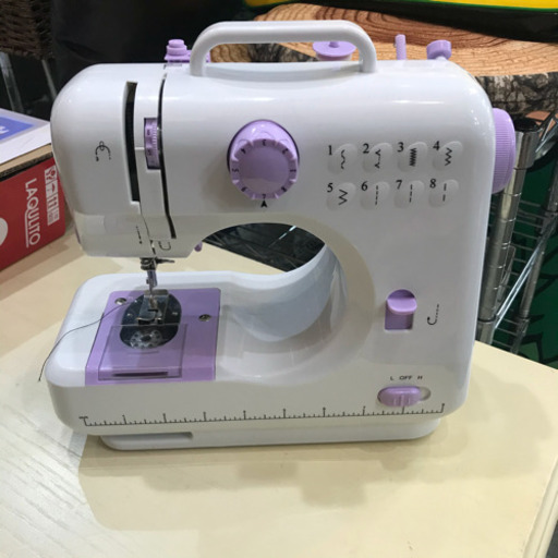#2977 SIS コンパクト電動ミシン FHSM-505B-PK ピンク