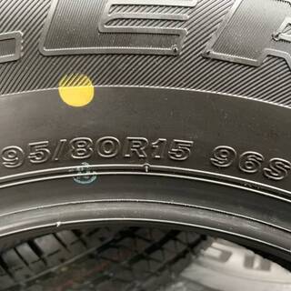 ほぼ未使用！195/80R15　4本セット　ブリヂストン　デューラー