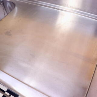 サンウェーブ　作業台付きステンレスシンク　1200×600×950　バックガード付き　料亭　業務用　店舗　飲食店