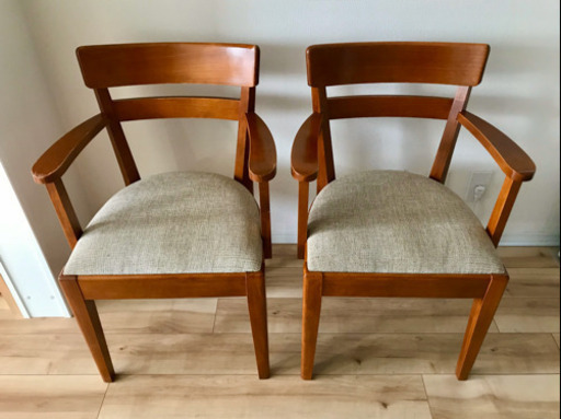 パシフィックファニチャーサービス　Pacific furniture service （P.F.S.） DH DINING CHAIR with ARM ダイニングチェア　アーム付き