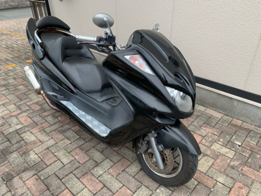 SG03J マジェスティ250C 5連メーター 自賠責付 3年4月 カスタム ブラック マフラー LEDテール 250cc