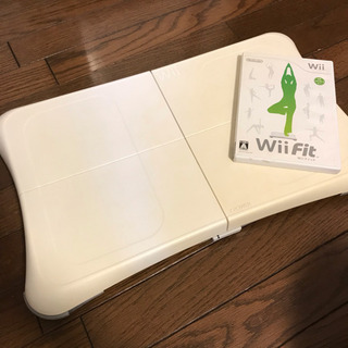 Wii Fit ソフトセットあげます