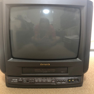 テレビデオ aiwa製  ジャンク品