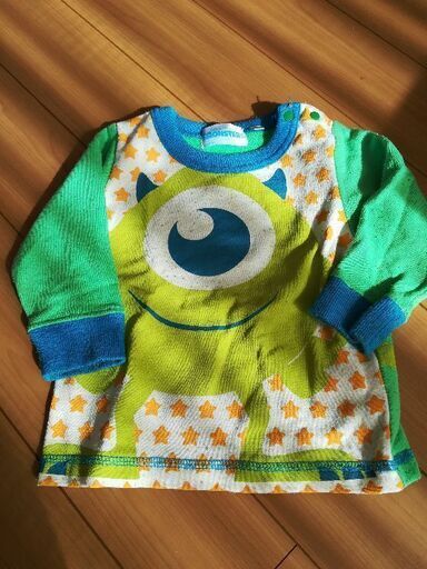子供服80長袖トレーナーモンスターズインク さかきま 日進のキッズ用品 子供服 の中古あげます 譲ります ジモティーで不用品の処分