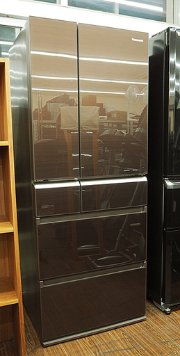 札幌 引き取り パナソニック  大型冷蔵庫 NR-F471XPV-T マチュアブラウン 2015年製