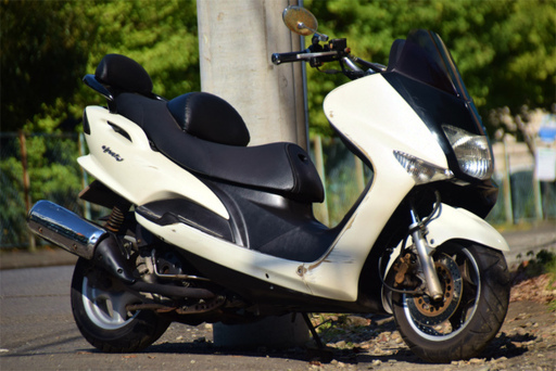 ☆マジェスティ125★バーハン化☆バッテリー新品★WAKO’Sオイル交換☆下取り全国配送も可能です☆彡