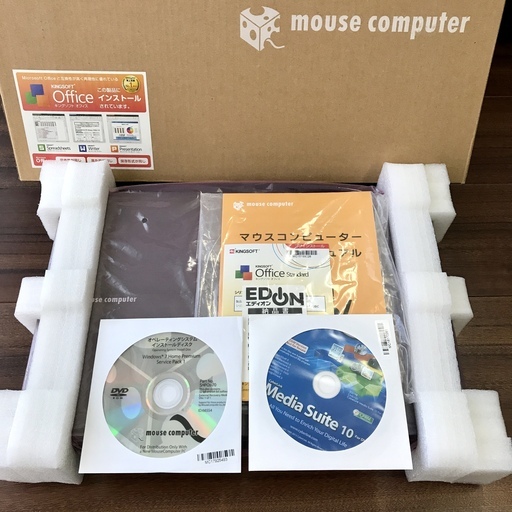 ノートパソコン マウスコンピュータ Windows10アップデート済