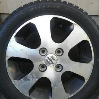 スズキ純正アルミスタッドレス165/55R14　4本セット