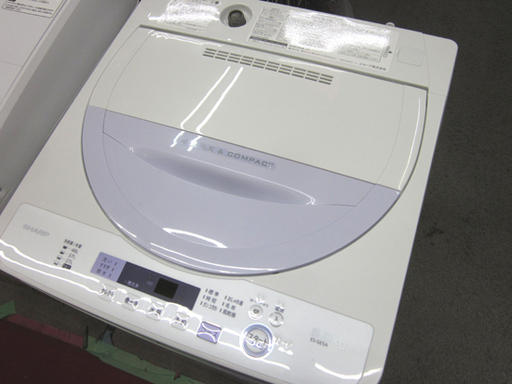 札幌 2017年製 5.5Kg 洗濯機 シャープ ES-GE5A-V おしゃれ着