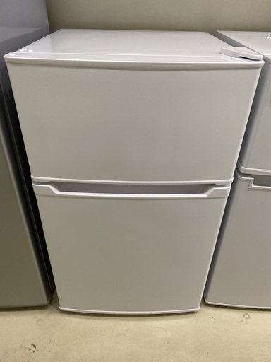 冷蔵庫 タンスのゲン TQ-0290WH 2018年製 2D 90L 直冷 白 中古品