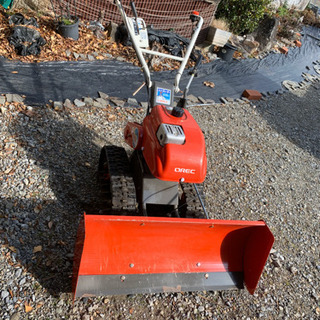 自走式　雪かき機