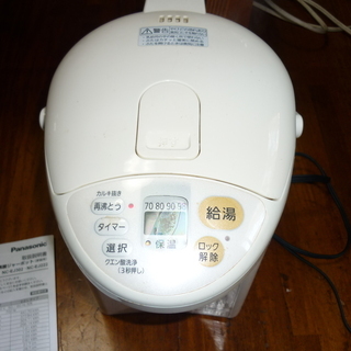 Panasonic　沸騰ジャーポット　NE-EJ302