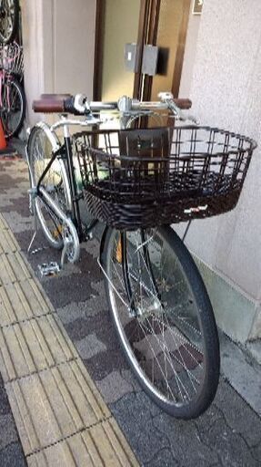 折りたたみシティクロスバイク 27インチ DE601 6段ギア｜自転車 
