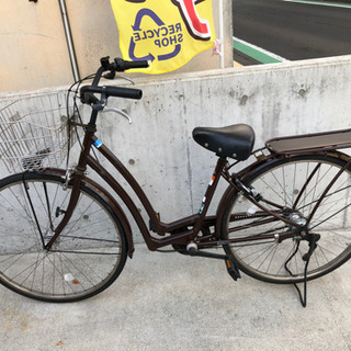 ブリジストン27インチ 3段変速 自転車 シティサイクル