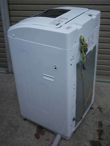 美品 Haier ハイアール 全自動洗濯機 JW-K60F-W 6.0kg ホワイト お急ぎコース搭載 風乾燥 ステンレス槽