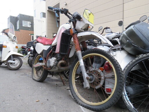 YAMAHA DT200R 37F ヤマハ 200cc ホワイト 17251km 希少 絶版 パーツ