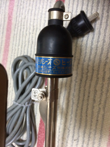 投げ込みヒーター１５００Ｗ  バケツヒーター 近くは届けます！
