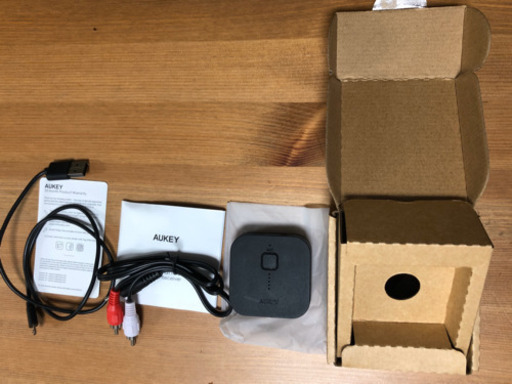 Aukey Bluetoothレシーバー オーディオレシーバー 無線受信機 Ruffer 愛甲石田の家電の中古あげます 譲ります ジモティーで不用品の処分