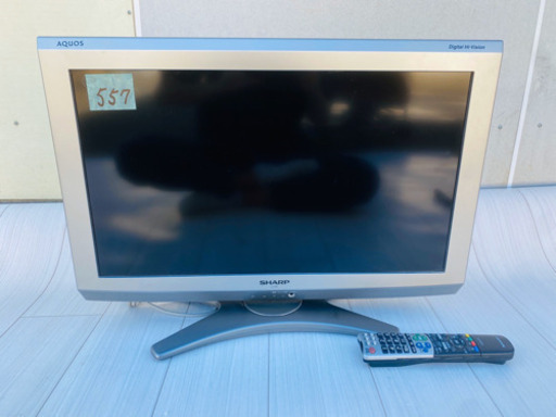 557番 SHARP✨液晶カラーテレビ　LC-26E6‼️