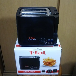 T-fal ウルトラミニ ソリッドブラック トースター