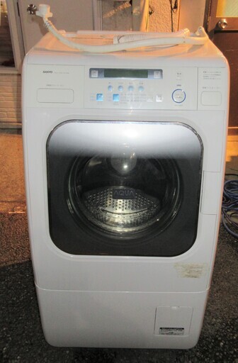 ☆三洋電機 SANYO AWD-AQ2000 9.0kg ドラム式洗濯乾燥機◆オゾンで洗う