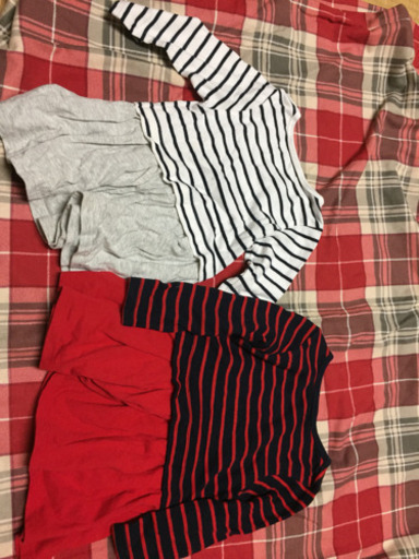 Uniqlo ユニクロ サイズ80 女の子 双子 ワンピース ボーダー ちー坊 衣笠のキッズ用品 子供服 の中古あげます 譲ります ジモティーで不用品の処分