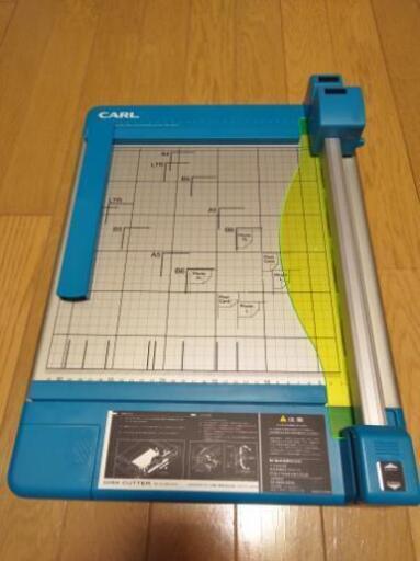 カール事務器 ディスクカッター裁断機 40枚切 DC-210N(A4) 青