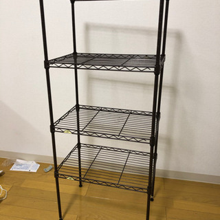 【差し上げ】106×45×30cm4段スチールラック