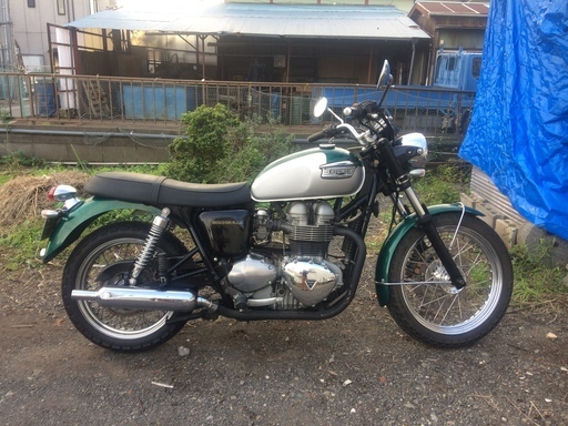 検R3年9月　トライアンフ　ボンネビル790　フォークOH済み　ｗ６５０？８００？