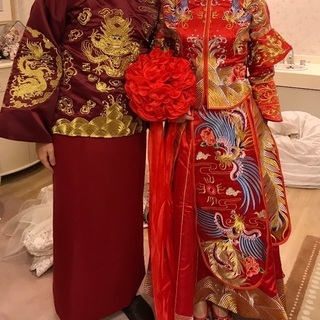中国式結婚ドレス 値下しました。