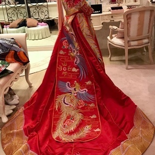 ドレス 中国式結婚ドレス 値下しました。