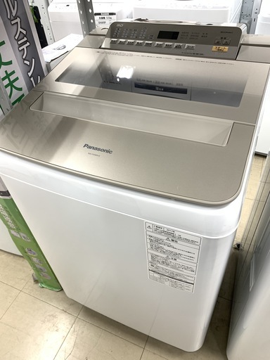 J144 【動作確認、クリーニング済】 パナソニック 全自動洗濯機 9.0Kg NA-FA90H5 2017年製 付属品あり！動作保証あり！