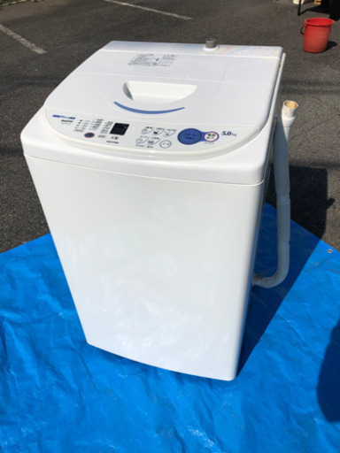 サンヨー全自動洗濯機5kタイプ。　(中古)