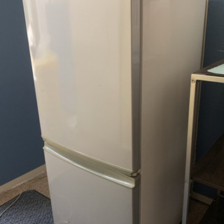 シャープ　冷蔵庫　SJ-14M   ２ドア冷蔵庫