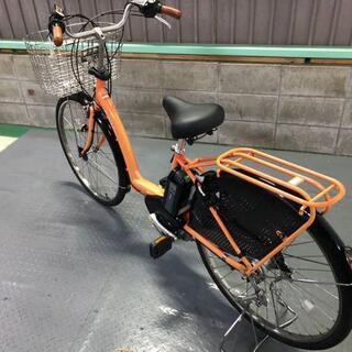 電動自転車 ヤマハ PASラフィーニ オレンジ 子供乗せ 3人乗り 大容量