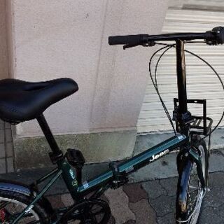 Jeep[ジープ]20吋折り畳み自転車 外装6段/モスグリーン