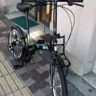 Jeep[ジープ]20吋折り畳み自転車 外装6段/モスグリーン