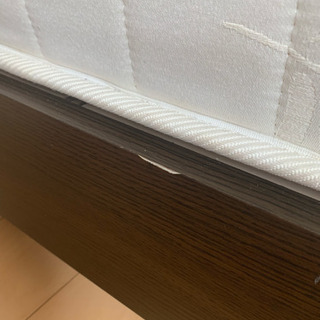 ダブルベッド(ベッドフレーム+マットレス)