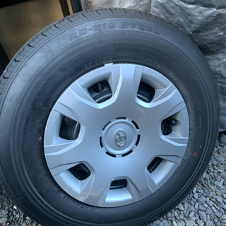 ハイエース4型純正タイヤ 走行200km