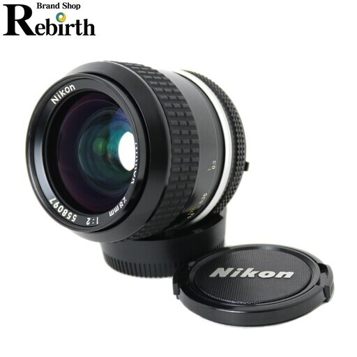 Nikon / ニコン NIKKOR 28mm F2 Ai 広角 明るい単焦点 558097 前後キャップ 【NT】【中古】