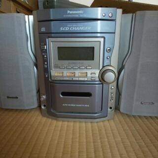 パナソニック CD・カセットコンポ